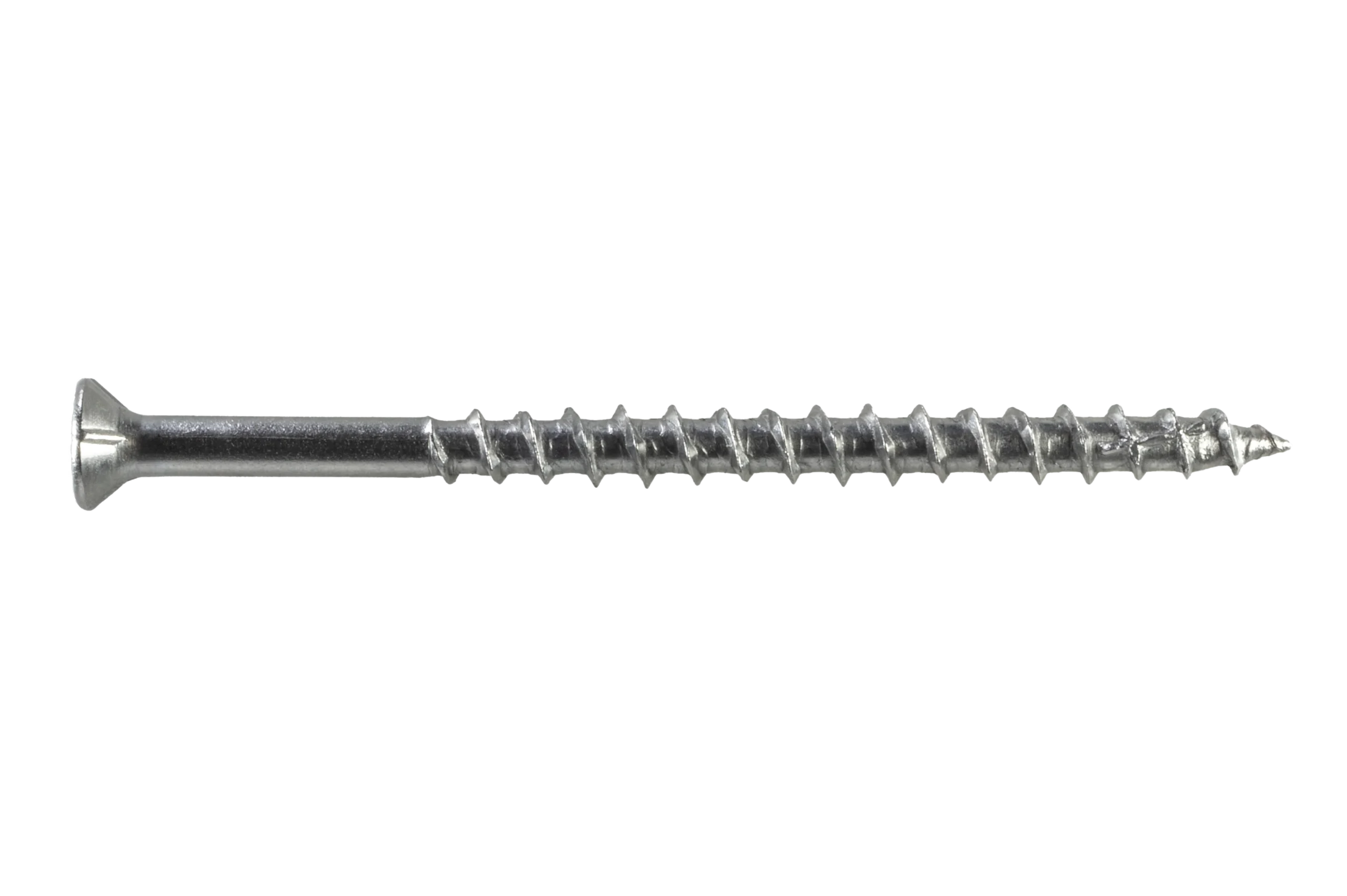Simpson T10350WPB Deck-Drive DWP WOOD SS Screw — #10 x 3-1/2 in. T-25, Flat Head, Type 316 (1000-Qty)
