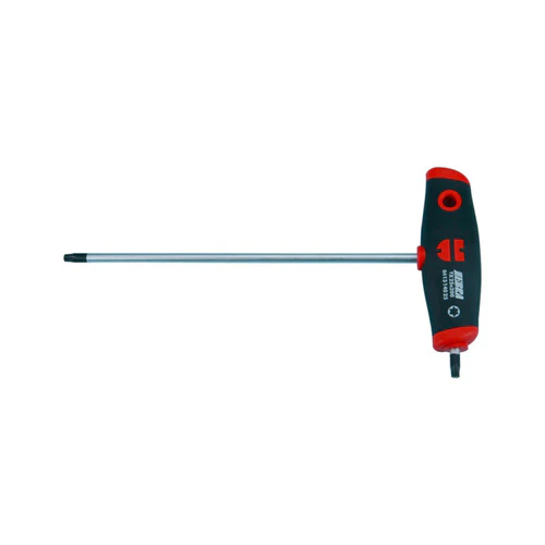 ZEBRA T-Handle Torx Head Screwdriver with 13mm Side Torx Tip - TX40 Torx Head X 200mm Blade X 105mm Handle