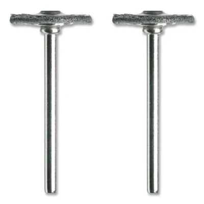 Dremel 442-02 Carbon Steel Brush1/2 in dia1.85 L15000 RPM