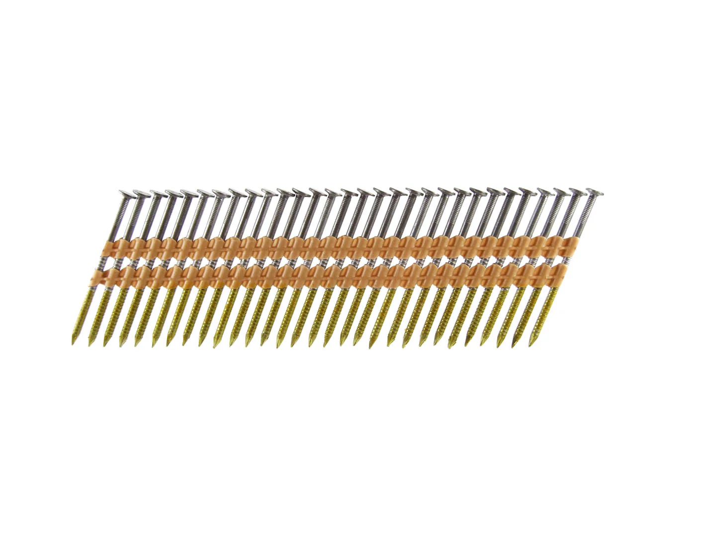 B&C Eagle 238X113R/22B 2-3/8" x .113 Round Head 22° Bright Ring Shank Plastic Collated Framing Nails (5,000 per box)