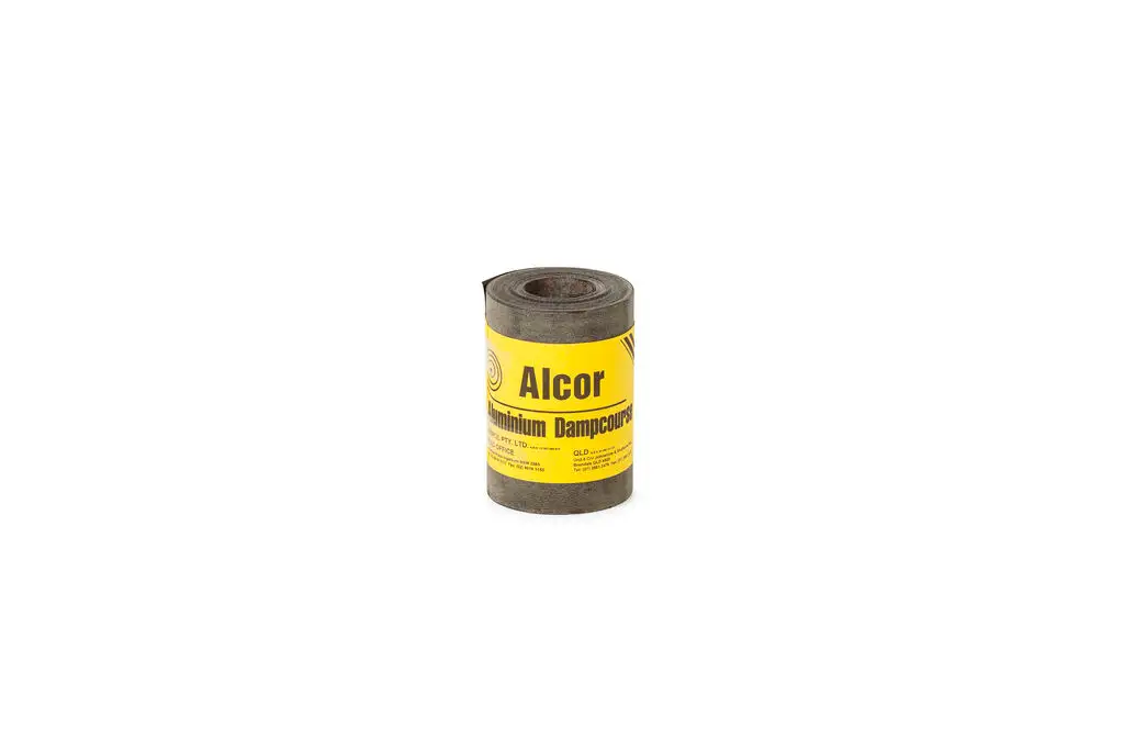 Alcor DPC Bitumen Coated Aluminium 150mm x 10m