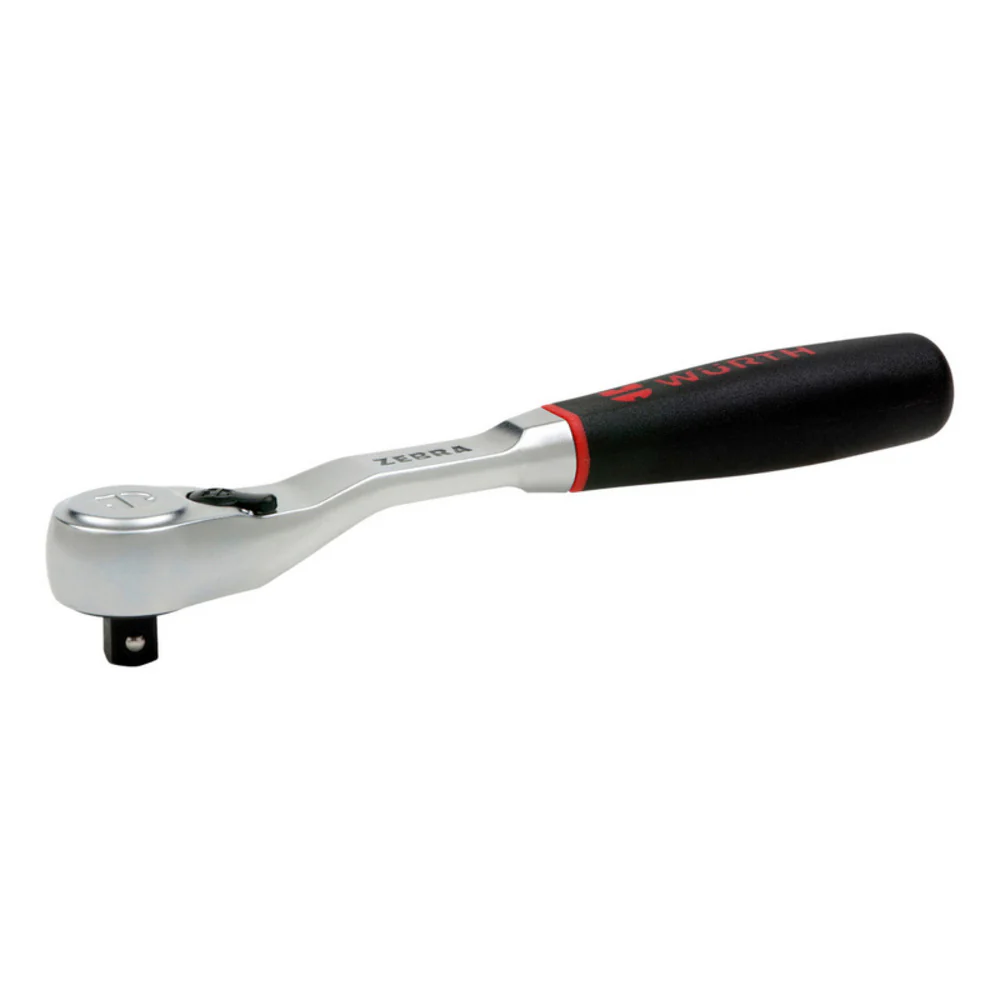 ZEBRA 3/8 Inch Lever Reversible Ratchet, Dust Protected