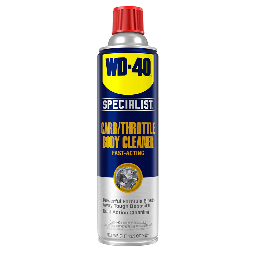 WD-40 Specialist Carb/Throttle Body & Parts Cleaner – 13.5oz Aerosol