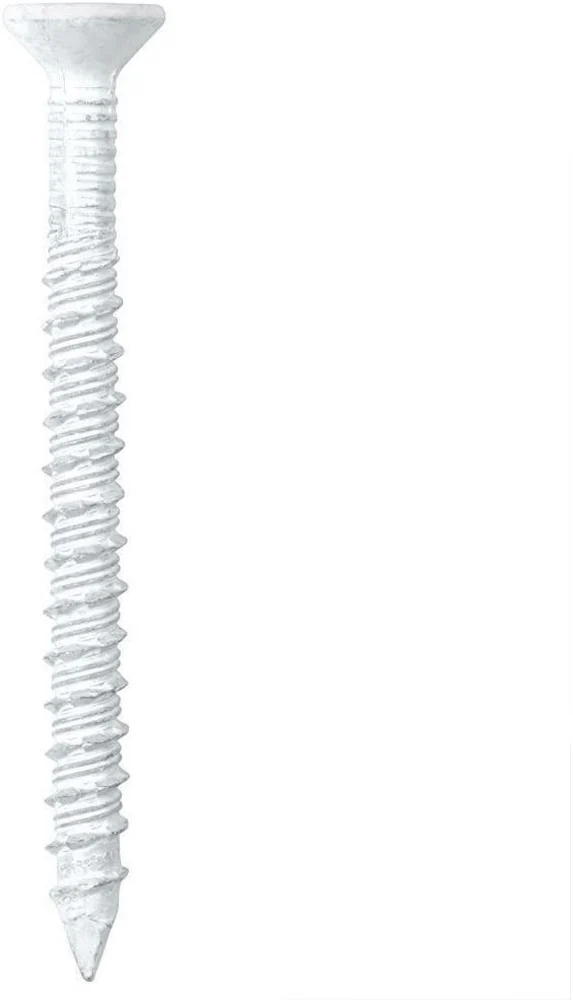 Tapcon 24388 1/4x2-3/4 Phillips Drive Bugle Head Polymer Coated Steel Tapcon Concrete Screws, 75/Box