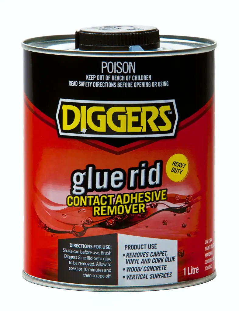 Diggers Glue Rid Contact Adhesive Remover 1L