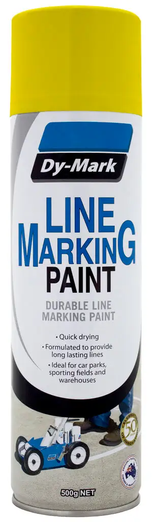 Dy-Mark Line Marking Paint Yellow 500g