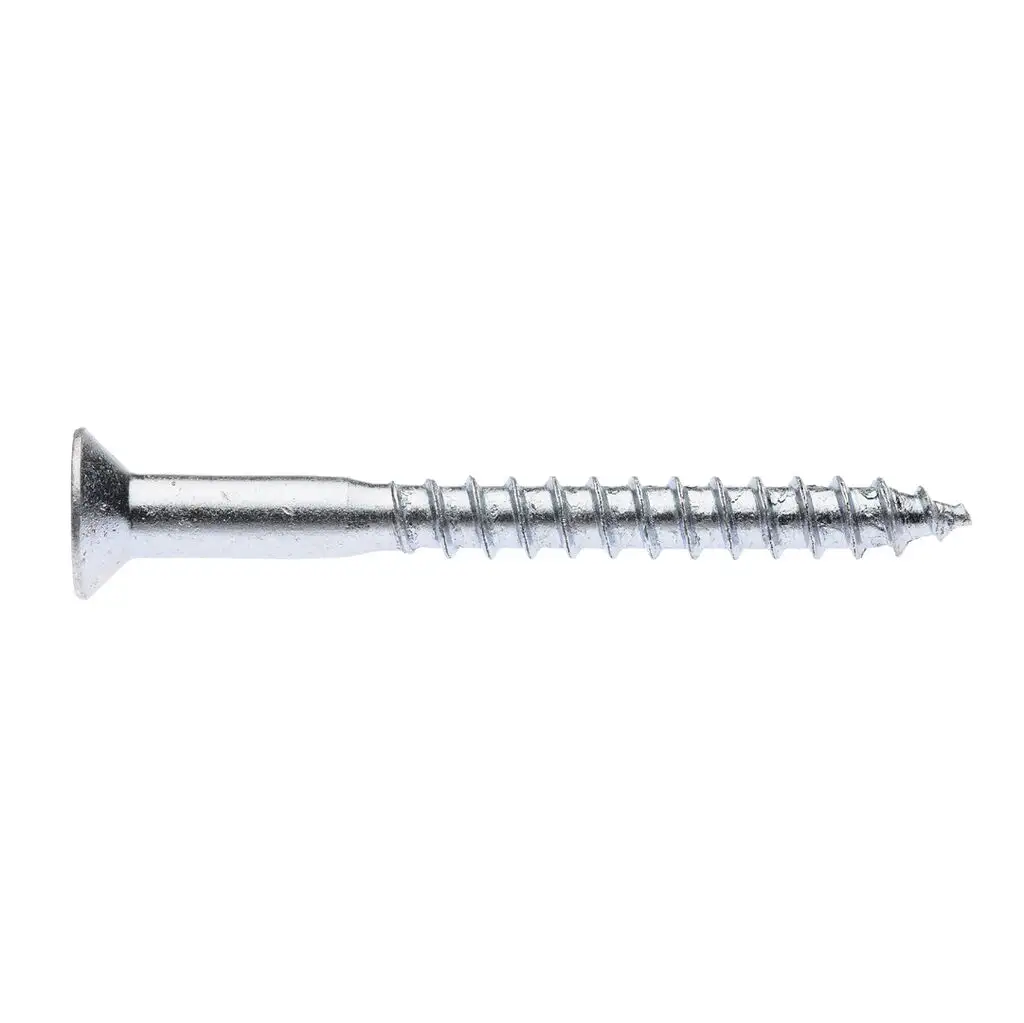 Zenith Wood Screw Countersunk Head Phillips Drive 10G x 50mm - 15 Pack