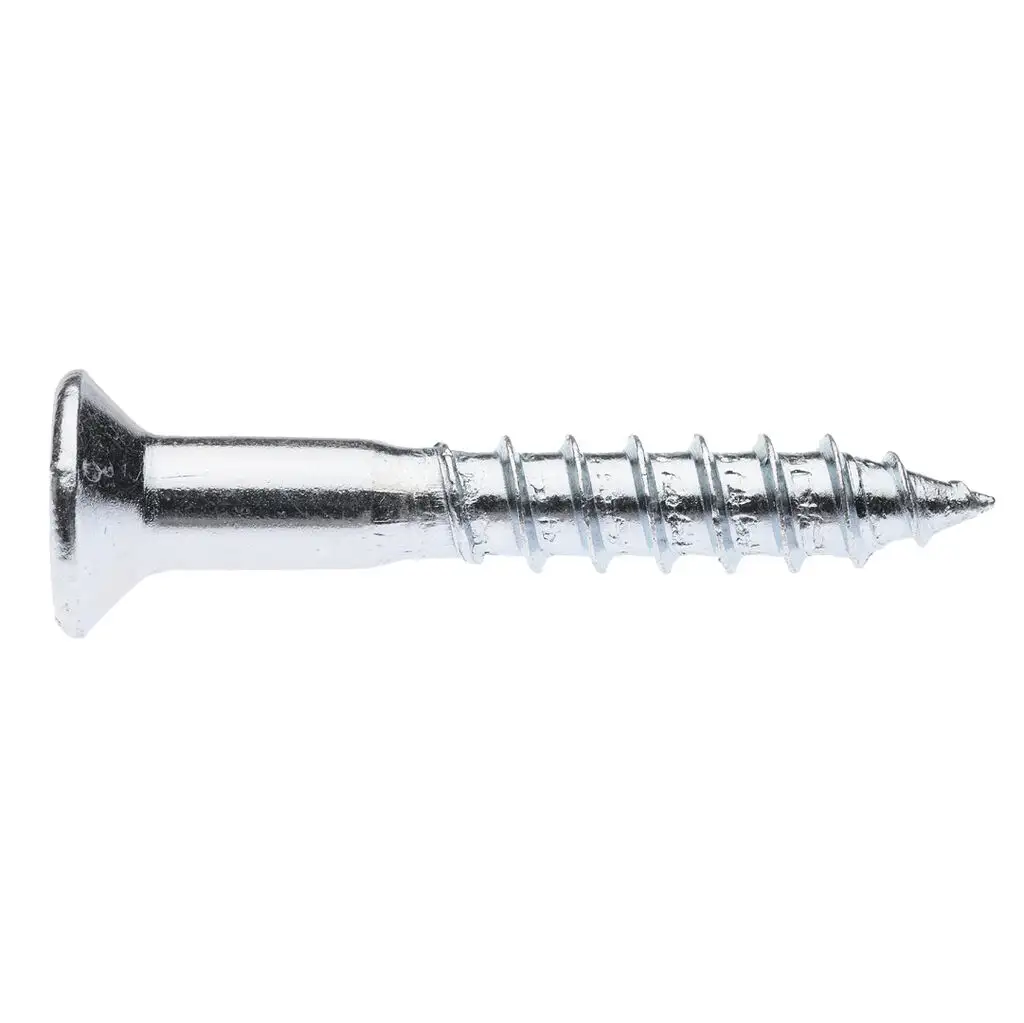 Zenith Wood Screw Countersunk Head Phillips Drive 12G x 38mm - 15 Pack
