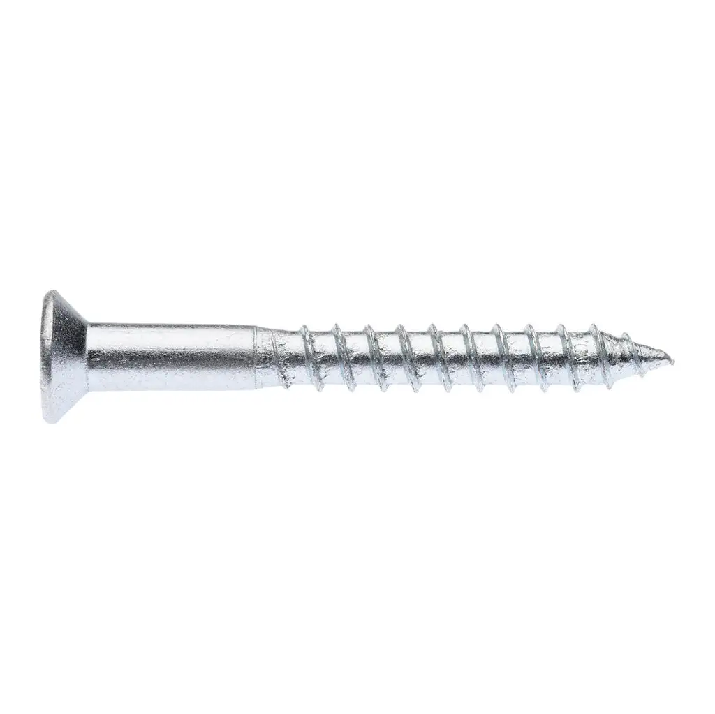 Zenith Wood Screw Countersunk Head Phillips Drive 12G x 50mm - 12 Pack