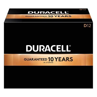 Duracell DURMN1300 COPPERTOP ALKALINE BATTERIESD12/BX