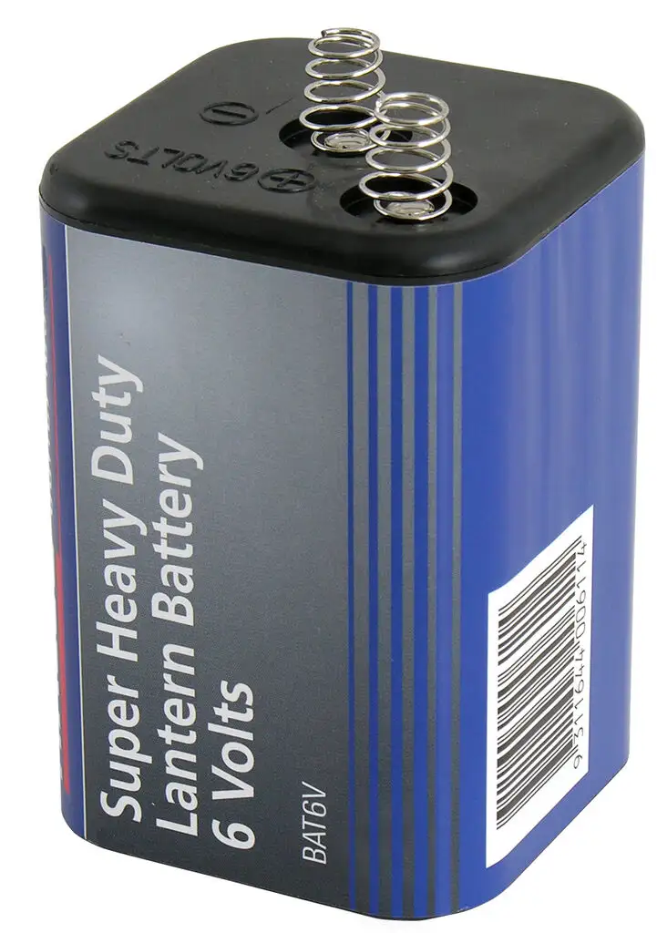 Arlec 6V Super Heavy Duty Battery