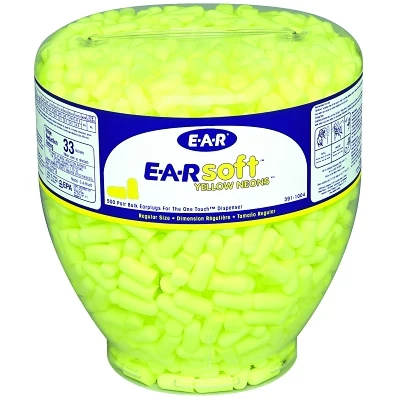 3M 7000002305 E-A-RSOFT YELLOW NEON BLAST REGULAR REFILL