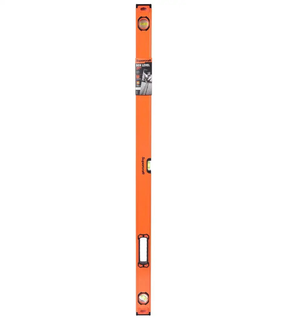 Supercraft Anodised Spirit Level 1.2m
