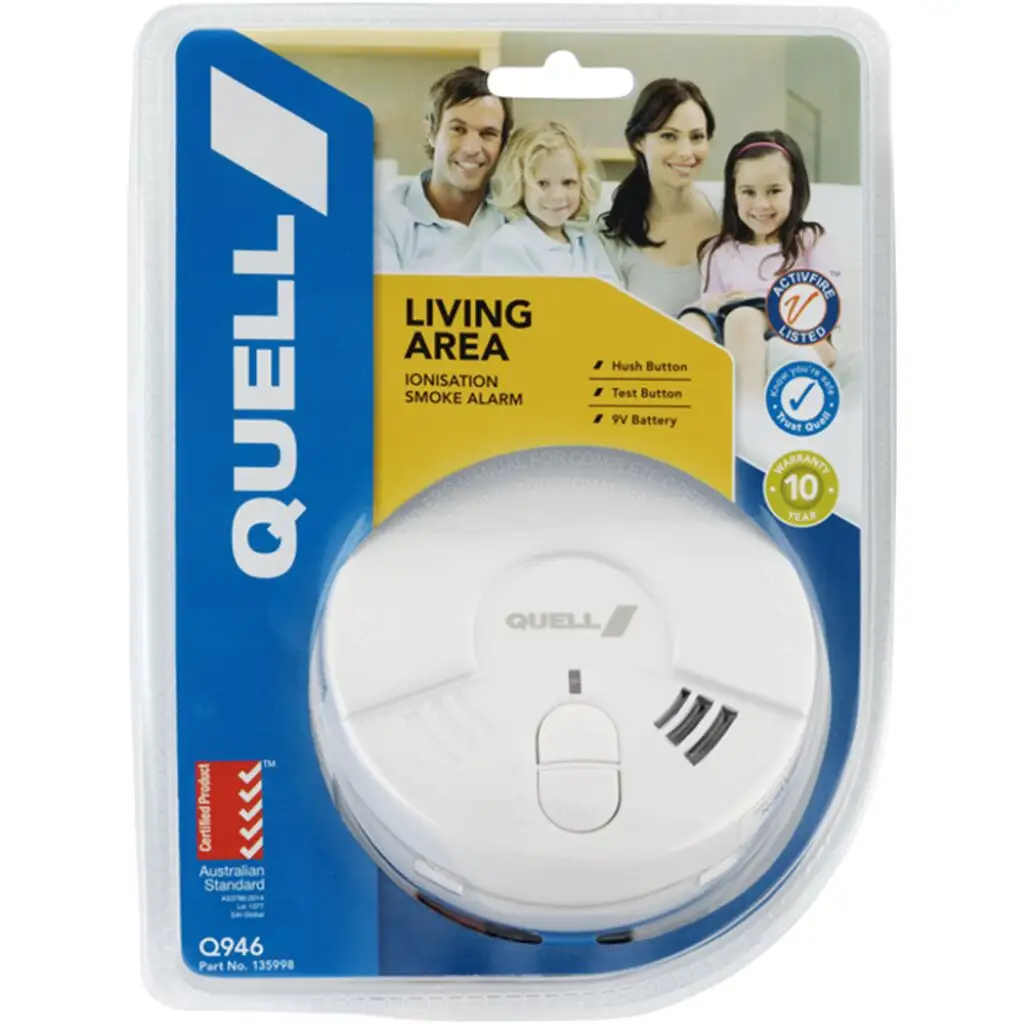 Quell Ionisation Smoke Alarm for Living Area