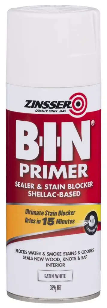 Zinsser Bin Primer Aero Satin White 369g