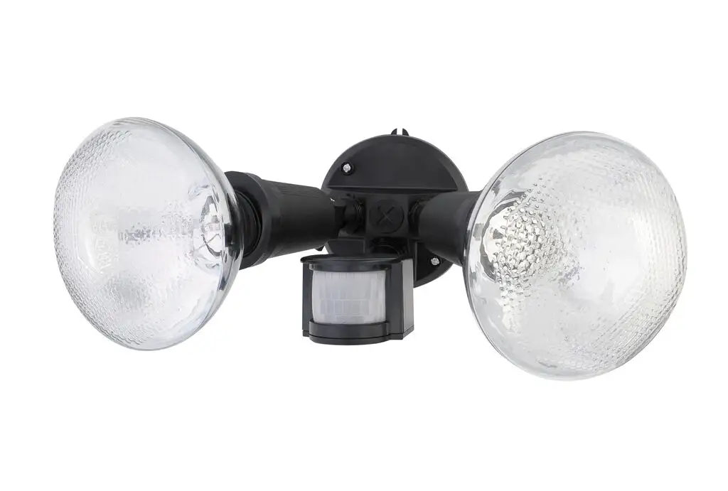 Arlec DIY Security Twin Floodlight with Plug