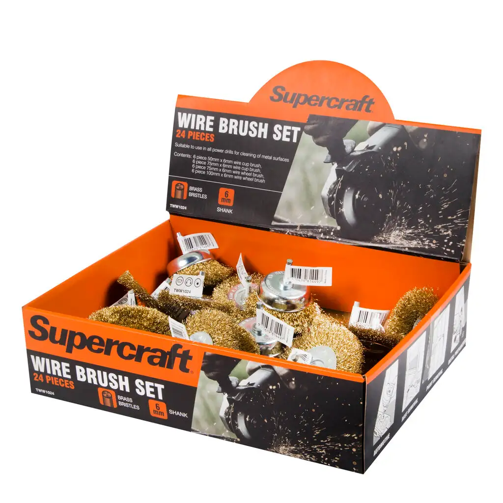 Supercraft Assorted Wire Brush Set