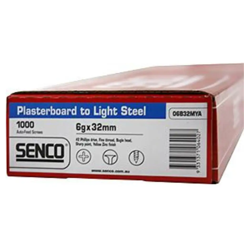 Senco Screw Collated Fine Senco 6-18 x 32mm