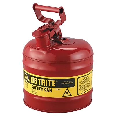 Justrite 7120100 2G/7.5L SAFE CAN RED