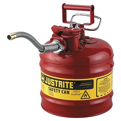 Justrite 7220120 2G/7.5L IIAF RED 5/8 HOSE