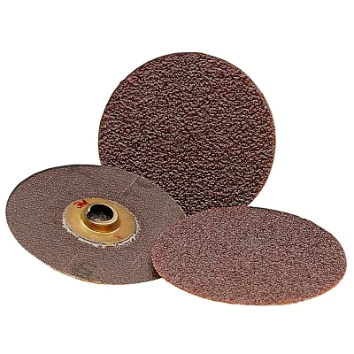 3M 7000045102 Roloc Discs 361FAluminum Oxide3 in diaTRP100 Grit20000 RPM