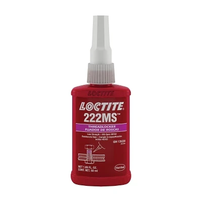 Loctite 135334 50-ML THREADLOCKER 222MSLOW/STRENGTH/SMALL SCREW