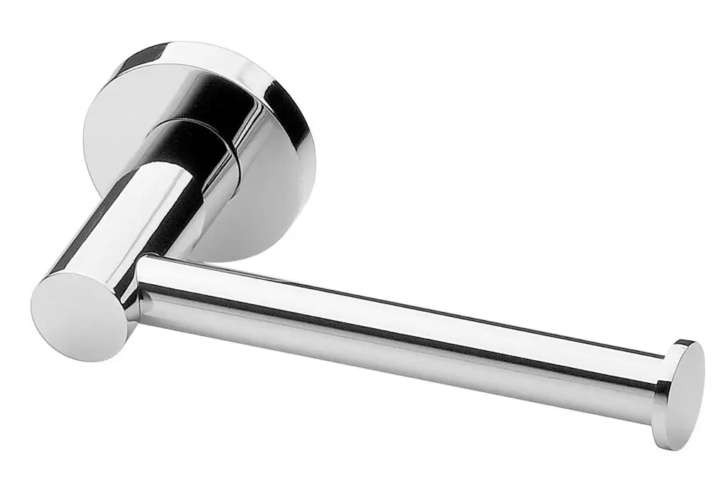 Phoenix Radii Toilet Roll Holder Round Single Chrome