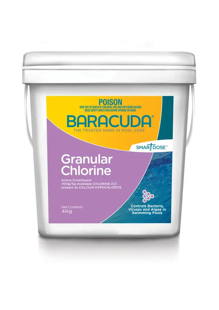 Baracuda Granular Chlorine 4kg