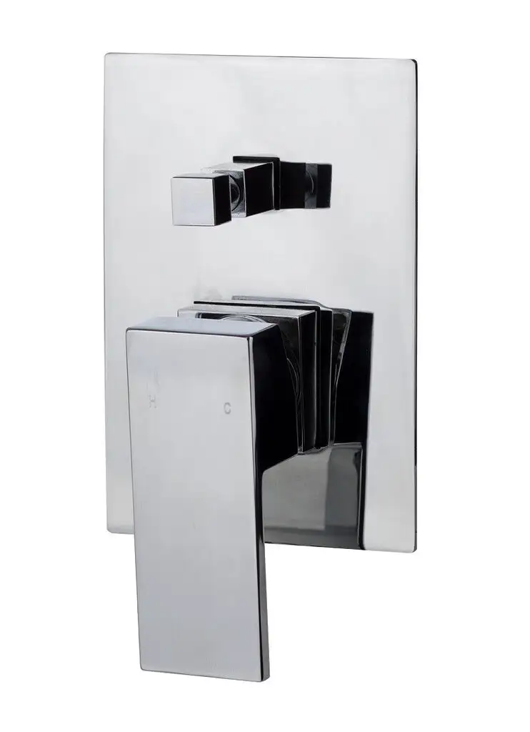 MIXX Kubos Shower Diverter Mixer Chrome
