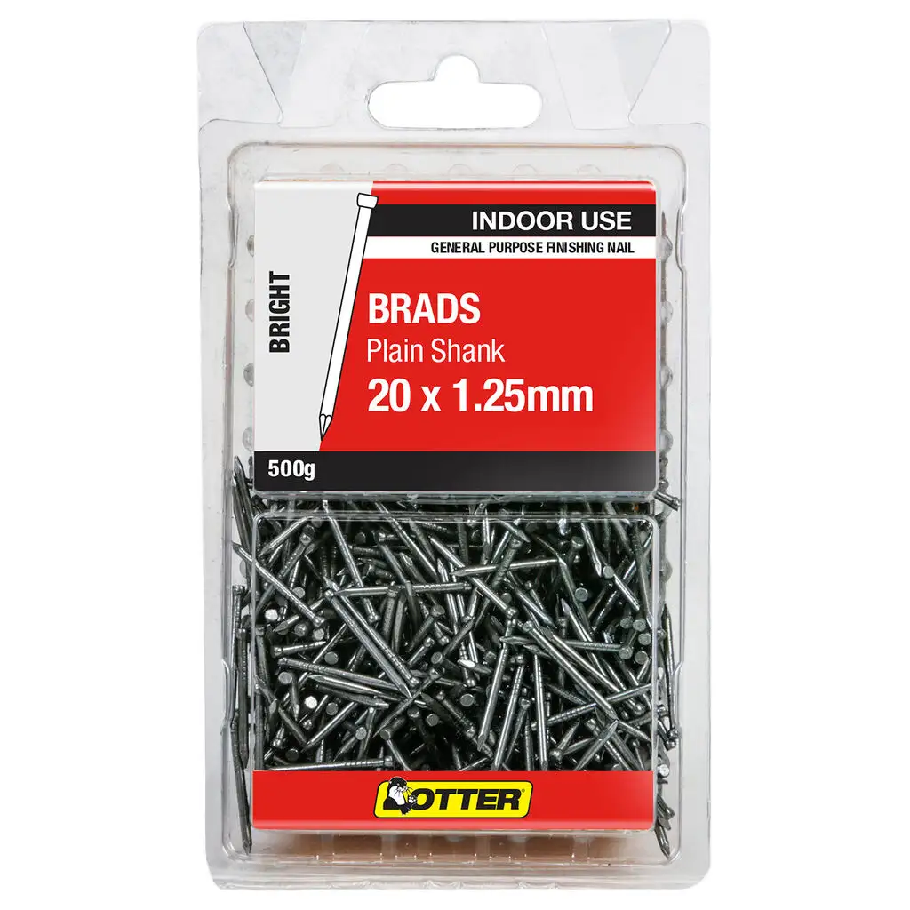 Otter Bullet Head Nail Bright 20 x 1.25mm 500g