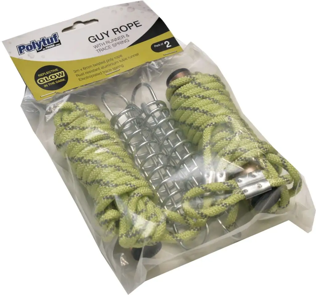 Polytuf Guy Rope with Runner & Trace Spring