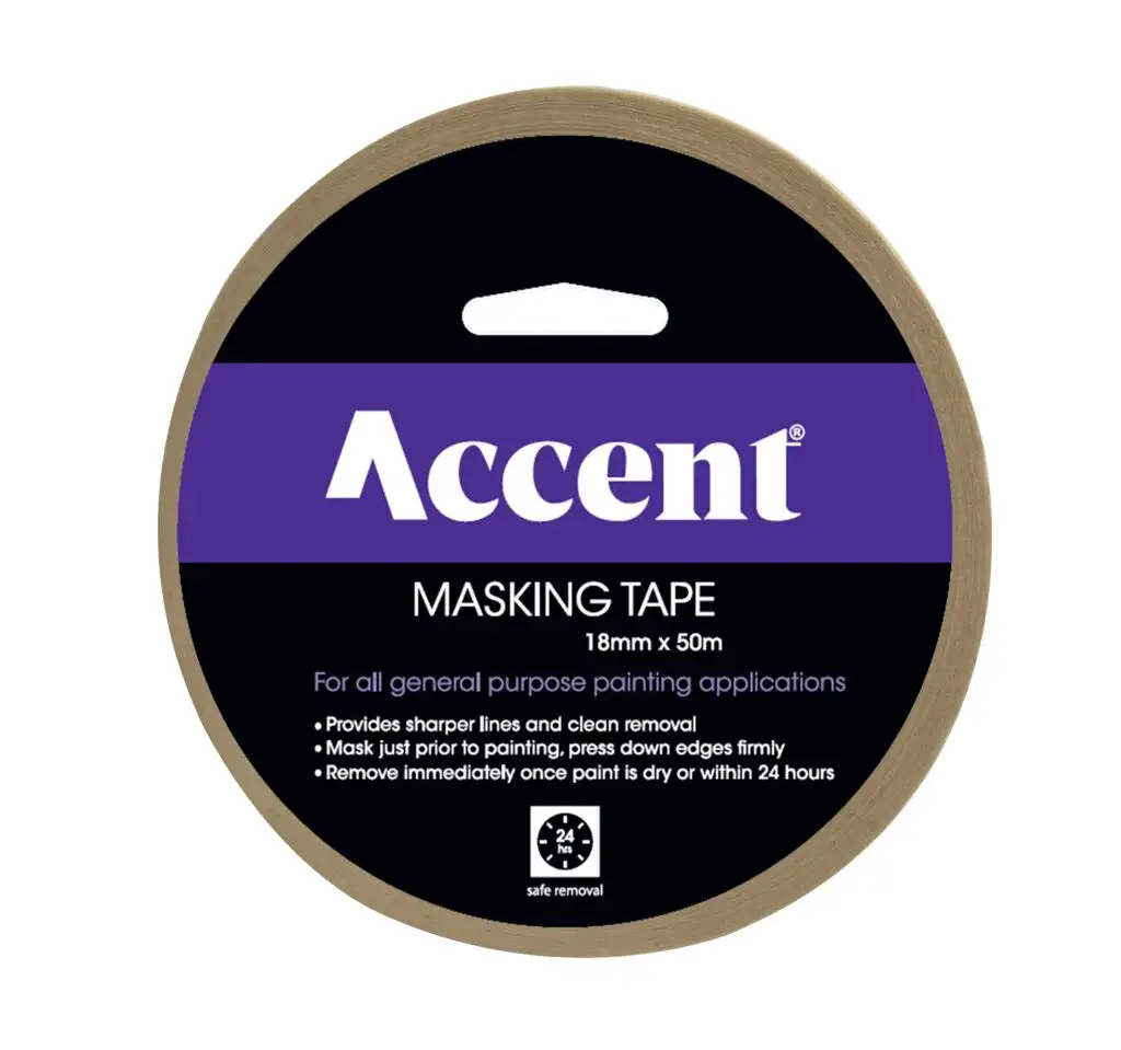 Accent Masking Tape 18mm x 50m