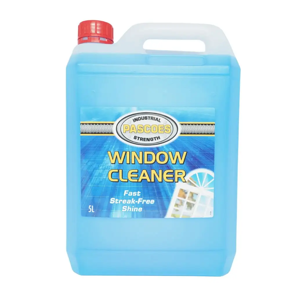 Pascoes Window Cleaner Fast Streak-Free Shine 5L