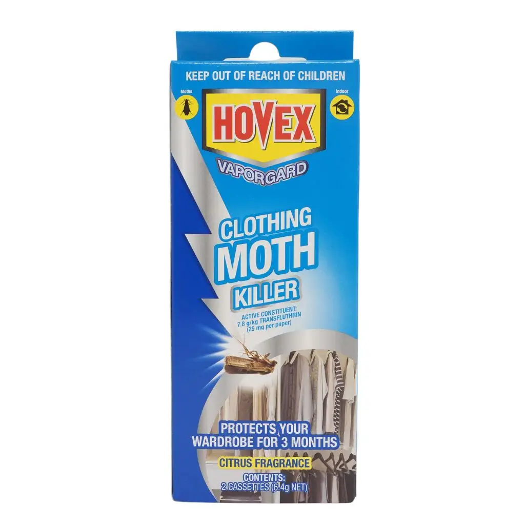 Hovex Vaporgard Clothing Moth Killer