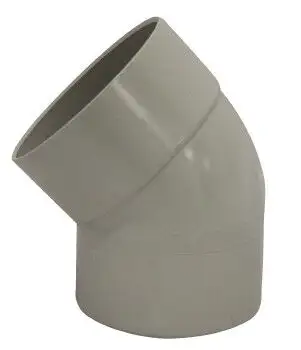 Holman PVC DWV Bend M&F Plain 42.5 Degree 100mm