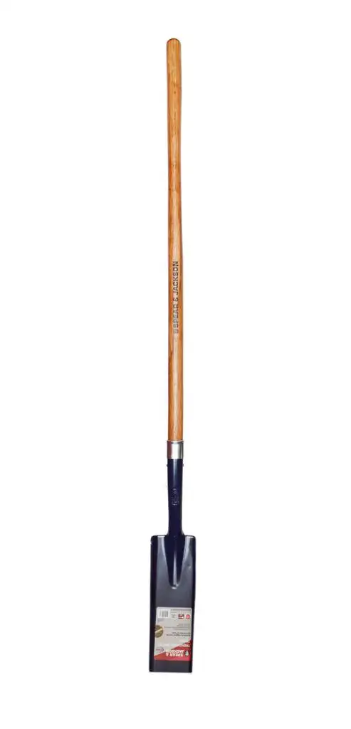 Spear & Jackson Trenching Trade Shovel Long Oak Handle