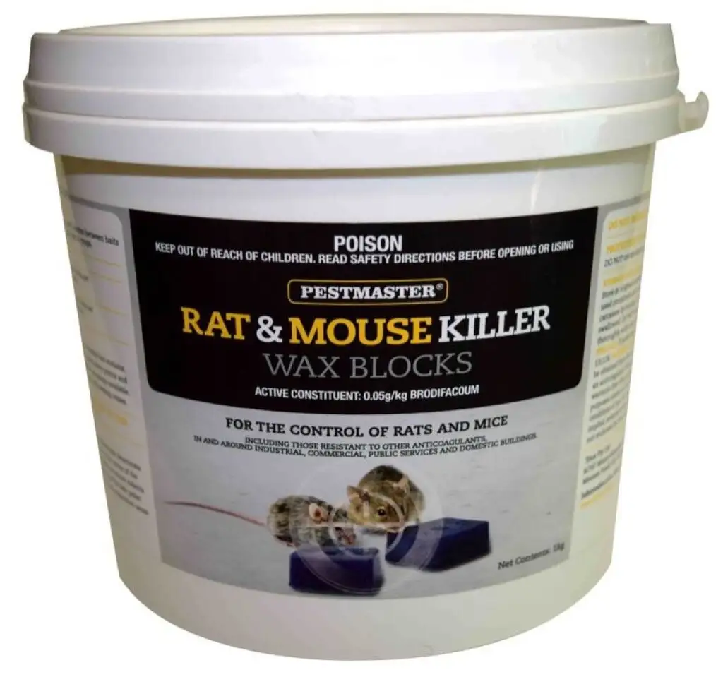 Pestmaster Rat & Mouse Killer Wax Blocks 1kg