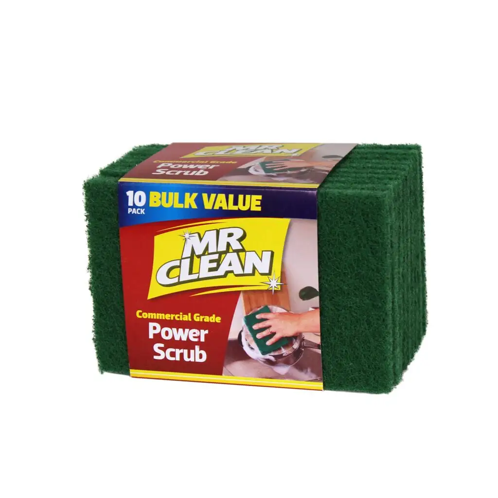 Mr Clean Power Scrub - 10 Pack