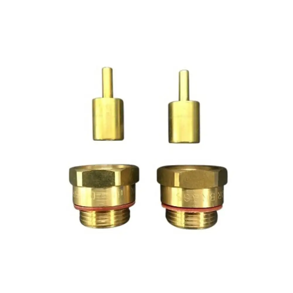 Mildon Wall Spindle Extention Brass 15mm - 2 Piece