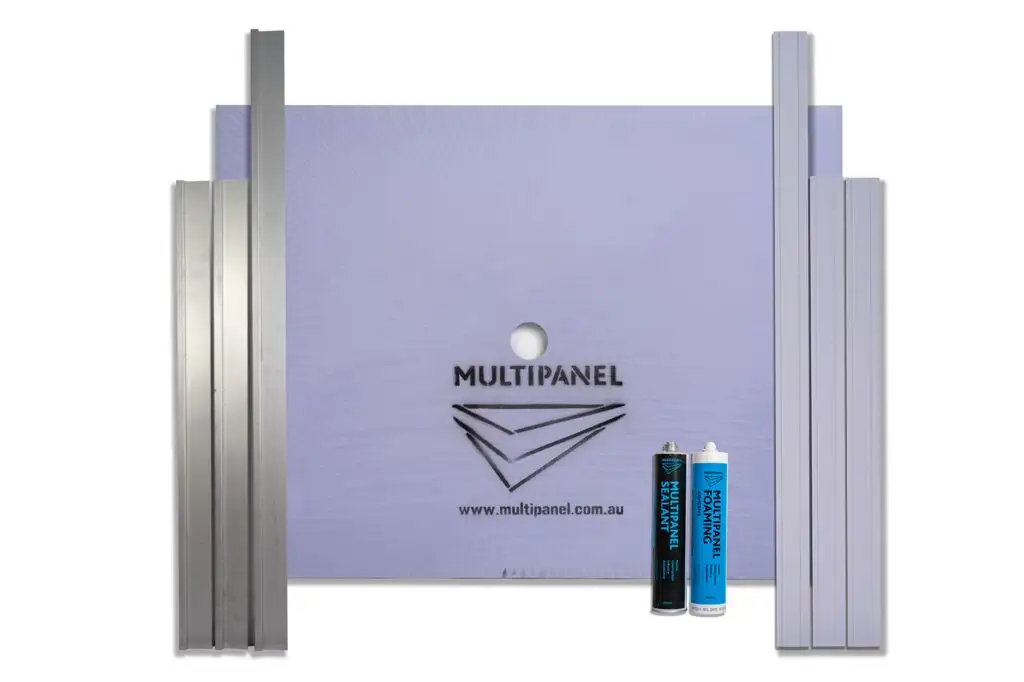 Multipanel Shower Base Kit Standard Centre Waste 1500 x 900mm