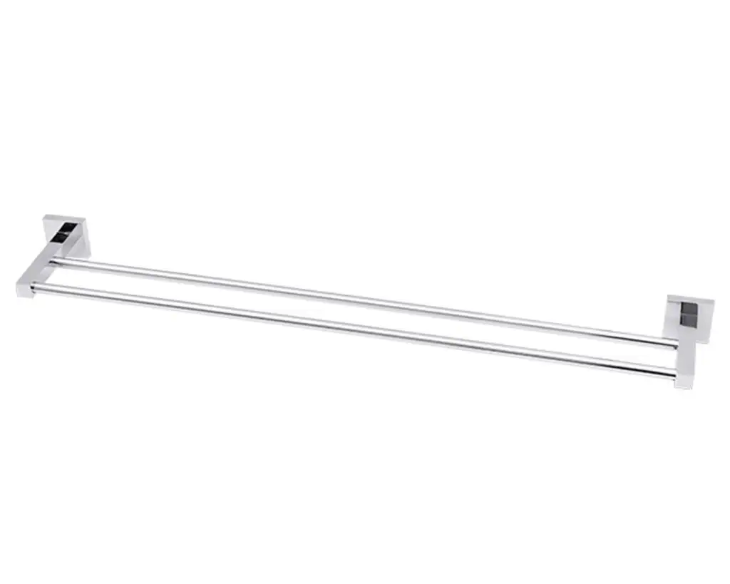 MIXX Mint Double Towel Rail Chrome 750mm