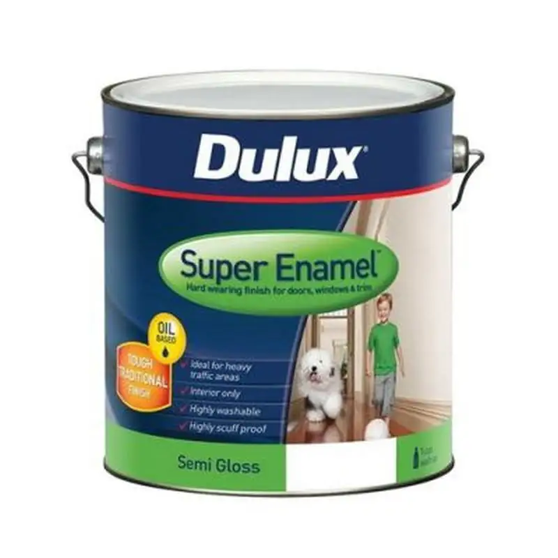 Dulux Super Enamel Semi Gloss White 2L