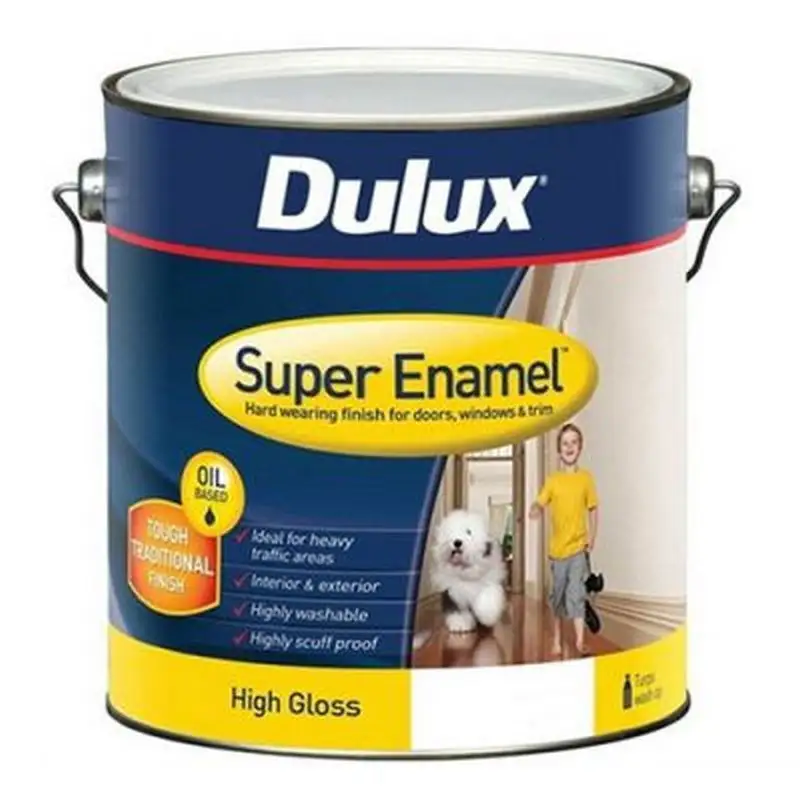 Dulux Super Enamel High Gloss Wht 2L