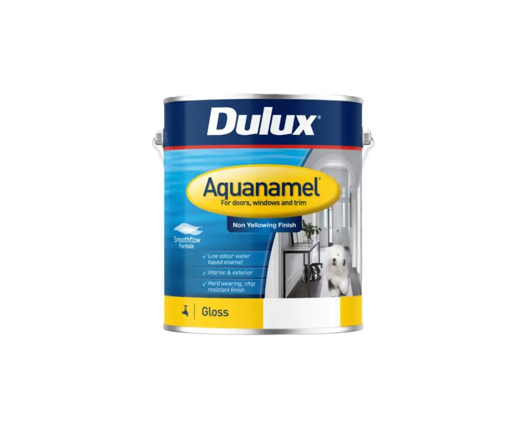 Dulux Aquanamel Gloss True Red 4L