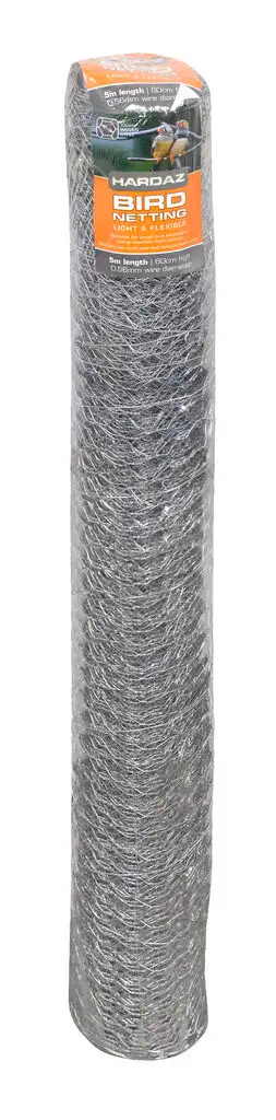 Trio Hardaz Bird Netting 600 x 0.53mm x 5m