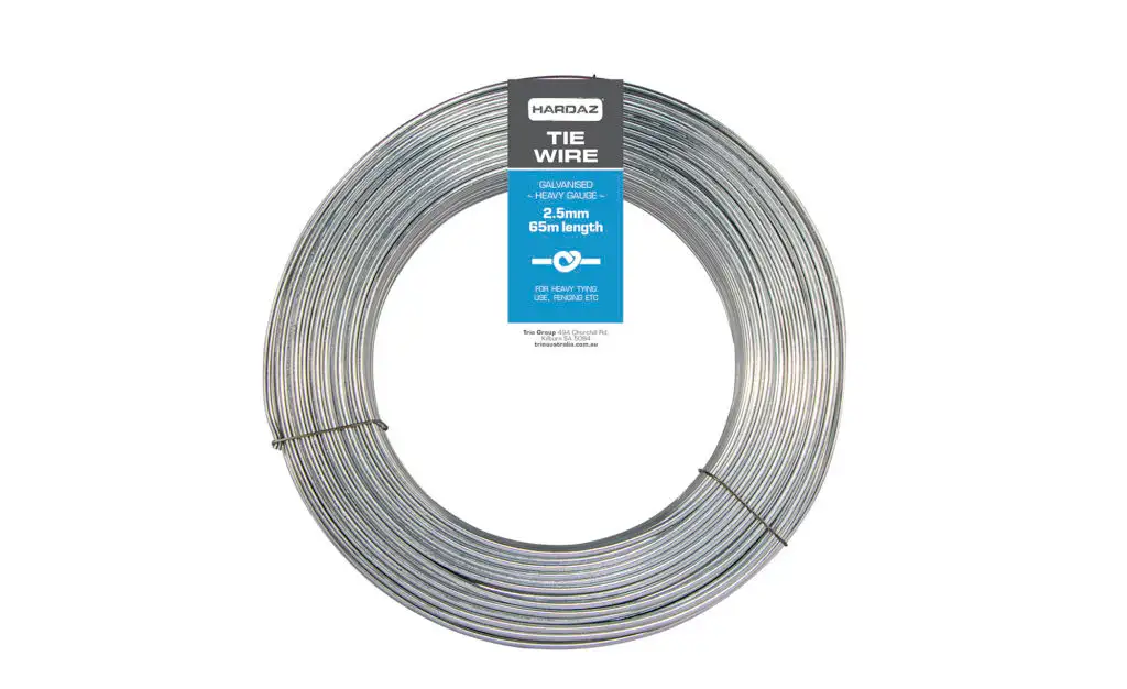 Trio Hardaz Tie Wire Galvanised 2.50mm x 65m