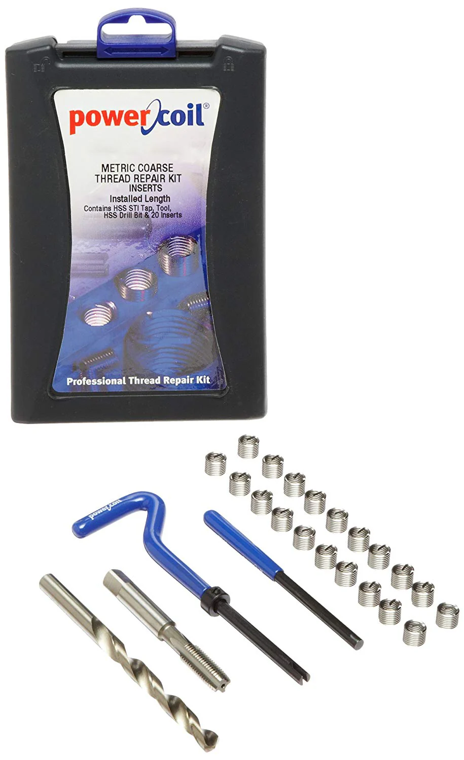 Crossroad Distributor Source 3520-8.00K M8-1.25 Thread Repair Kit, 1/Box