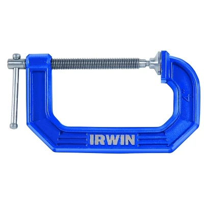 Irwin Quick-Grip 225102ZR C-Clamp1-5/16 in Throat Depth2 in OpeningBlue