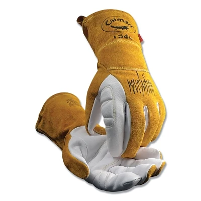 Caiman 1540XL GLOVEPEARL/GOLDTIG KONTOURKEVLARXL