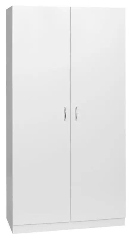 Faulkner 2 Door 3 Shelf Wardrobe Unit 800mm